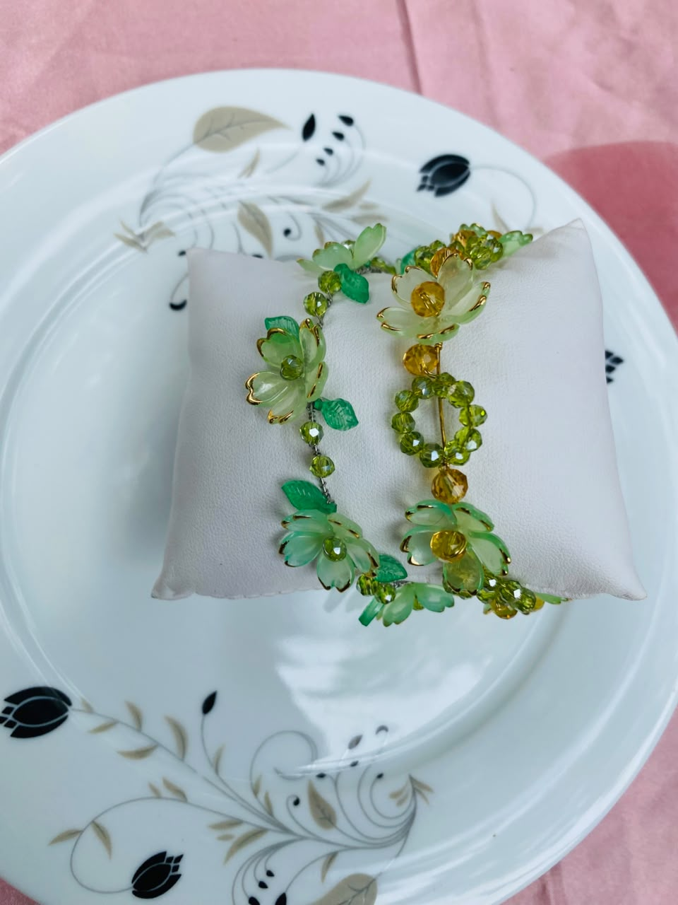 floral bracelet